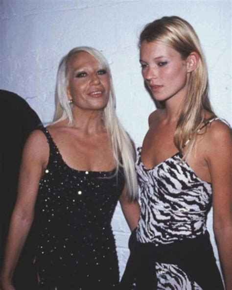 kate moss donatella versace holding hands|Versace and Fendi Pre.